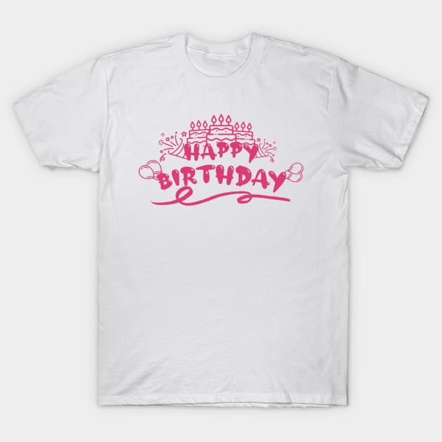 Blow Me It's My Birthday T-Shirt by IbrahemHassan